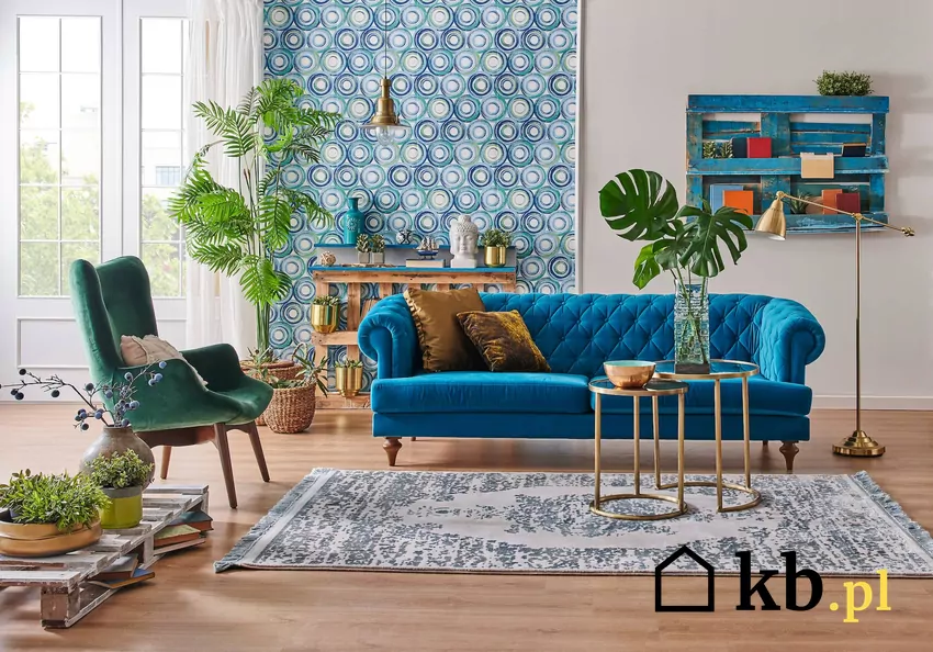 Łącz różne style i materiały – indywidualizm to nowy luksus w aranżacji wnętrz Styl eklektyczny wnętrz