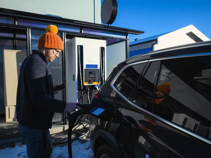 Czy elektryk może utknąć na mrozie?