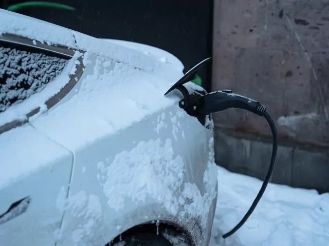 Czy elektryk może utknąć na mrozie?