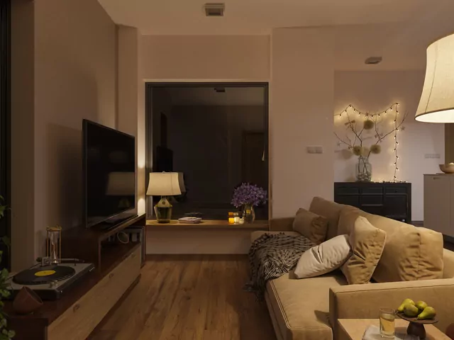 Odpowiednie oświetlenie wnętrza