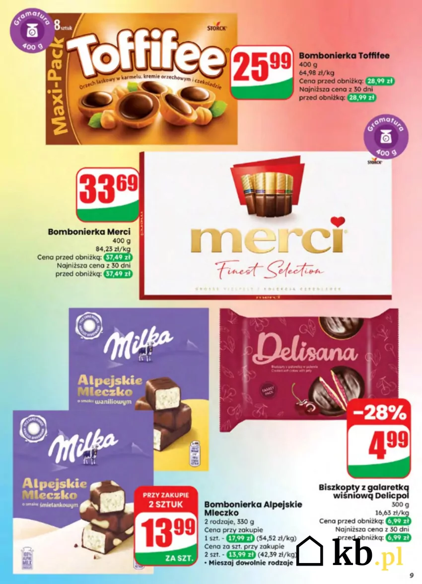 Słynne bombonierki - teraz taniej w Dino! Dino - gazetka