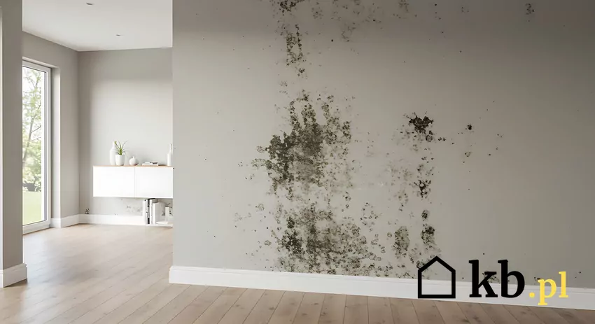 grzyb na ścianie w mieszkaniu