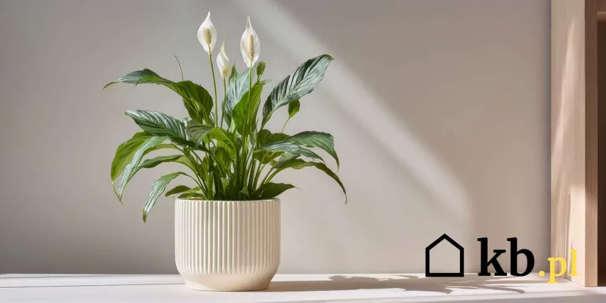 Skrzydłokwiat w doniczce