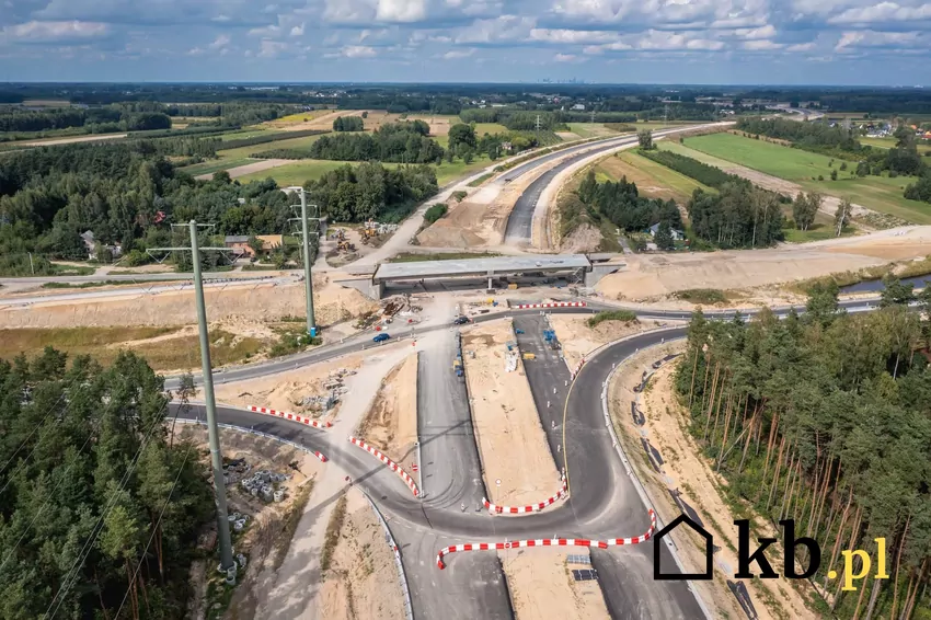 droga S7 z lotu ptaka