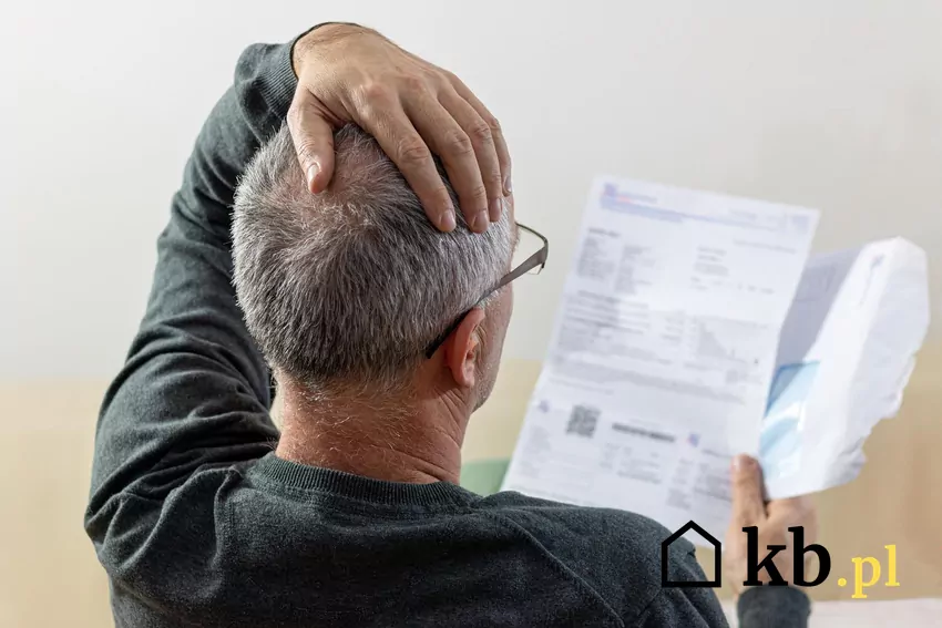 Od 1 marca 2025 roku obowiązują zróżnicowane kwoty wolne od potrąceń z emerytur i rent, uzależnione od rodzaju długu oraz charakteru potrącanych należności Załamany mężczyzna trzyma dokumenty