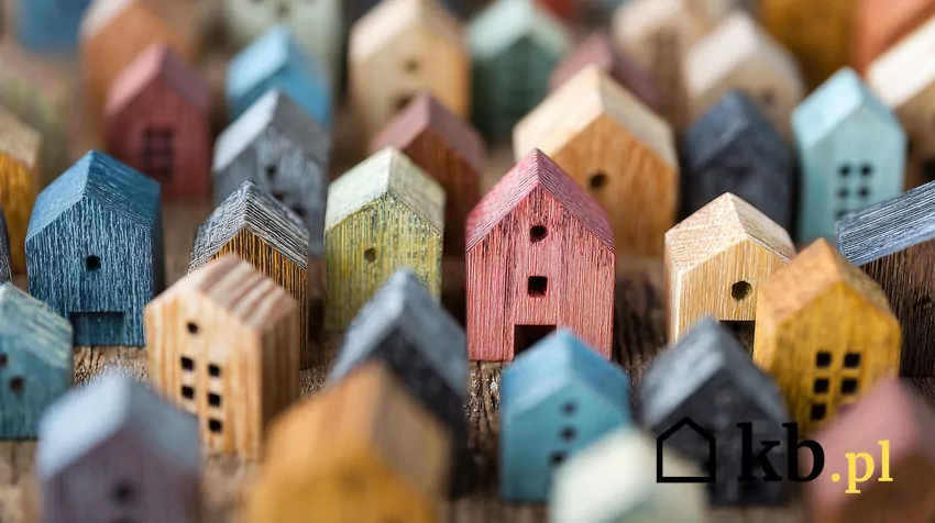 miniaturowe domy z drewna