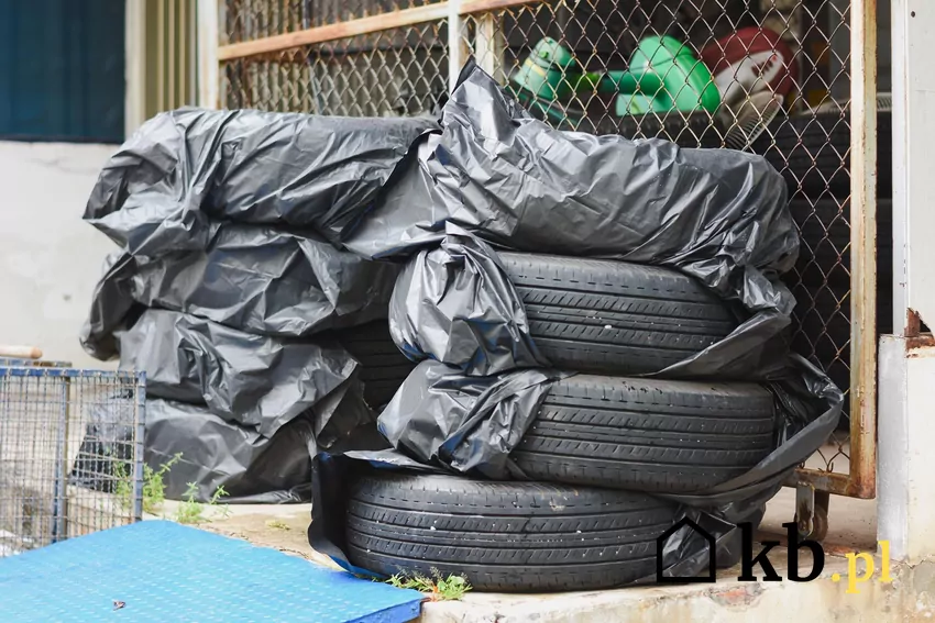 Wyrzucone opony