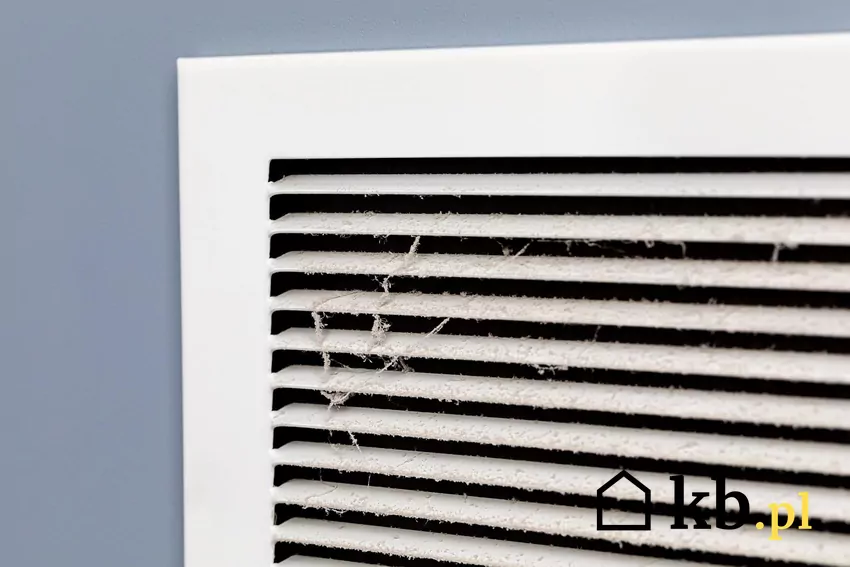 Komin może mieć „zły nastrój”. Przy gwałtownej zmianie pogody lub różnicy temperatur między domem a dworem ciąg potrafi na kilka minut całkowicie zaniknąć, mimo że sam komin jest w pełni sprawny kratka