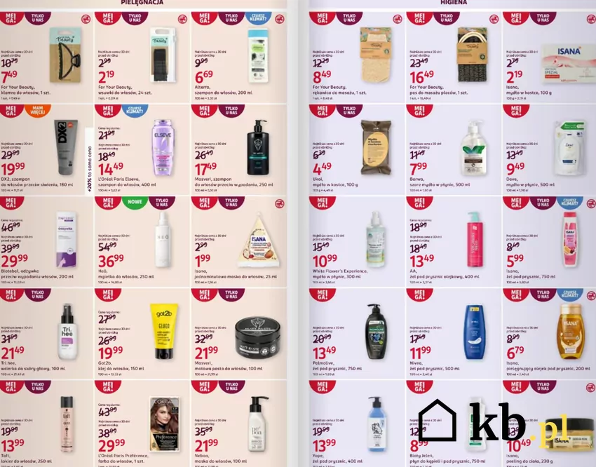 W Rossmannie obniżki cen produktów do pielęgnacji Rossmann - gazetka