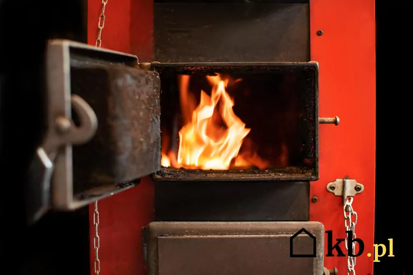 Otwarta komora spalnia