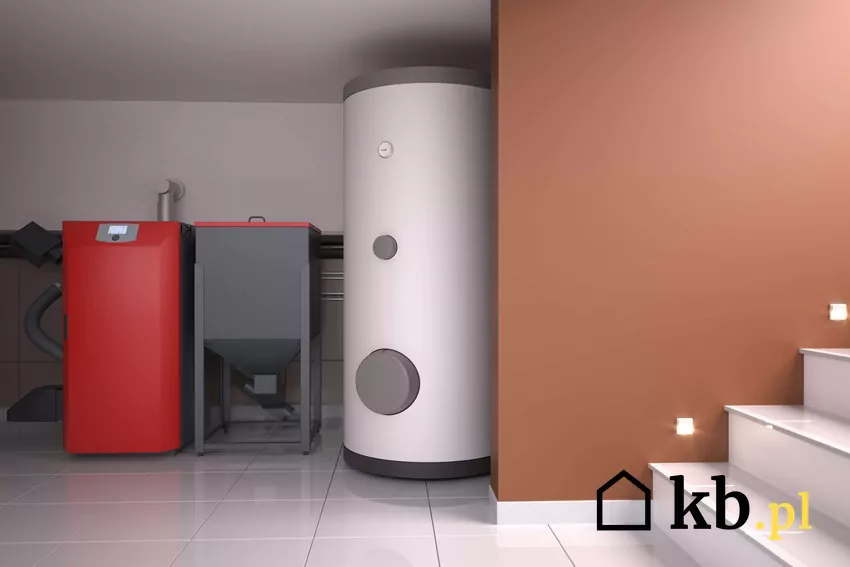 Nowoczesna kotłownia w domu jednorodzinnym