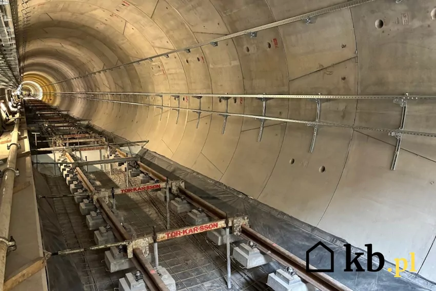 Budowa II linii metra na Bemowie zbliża się ku końcowi metro w Warszawie, tunel i budowa torowiska