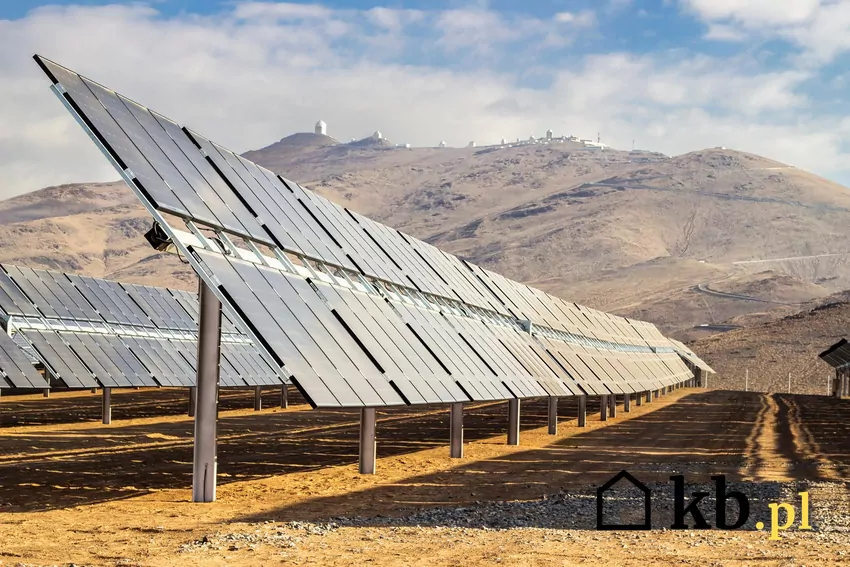 Panele bifacial na gruncie