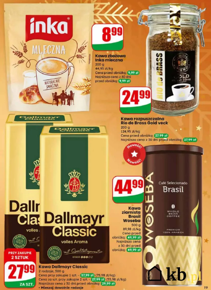 W promocji m.in. kultowe kawy Dino - gazetka