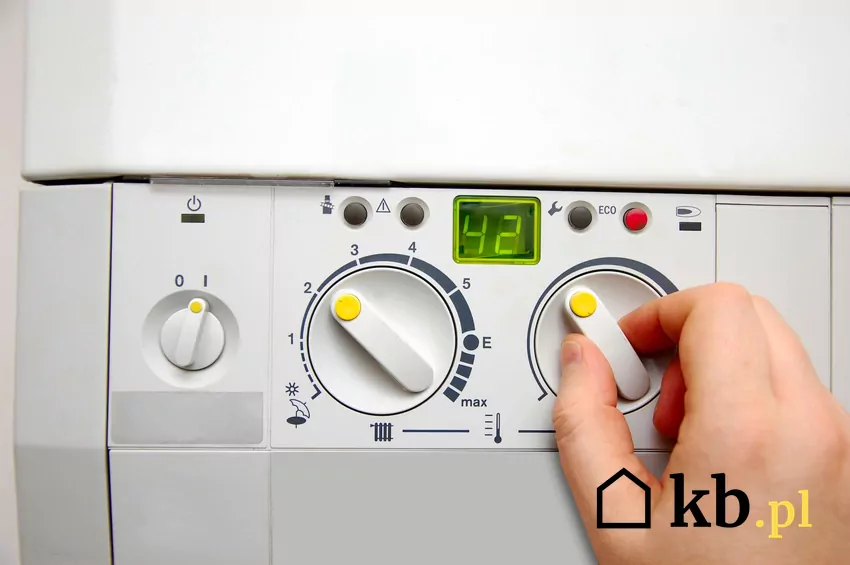 piec gazowy, zmiana ustawień