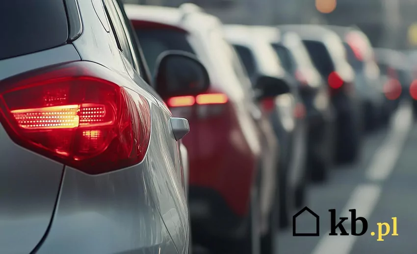 Korki w Łomiankach nie odpuszczają Zator drogowy