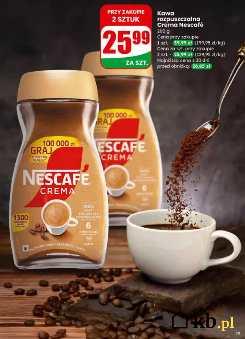 W promocji m.in. kultowa kawa Dino - gazetka