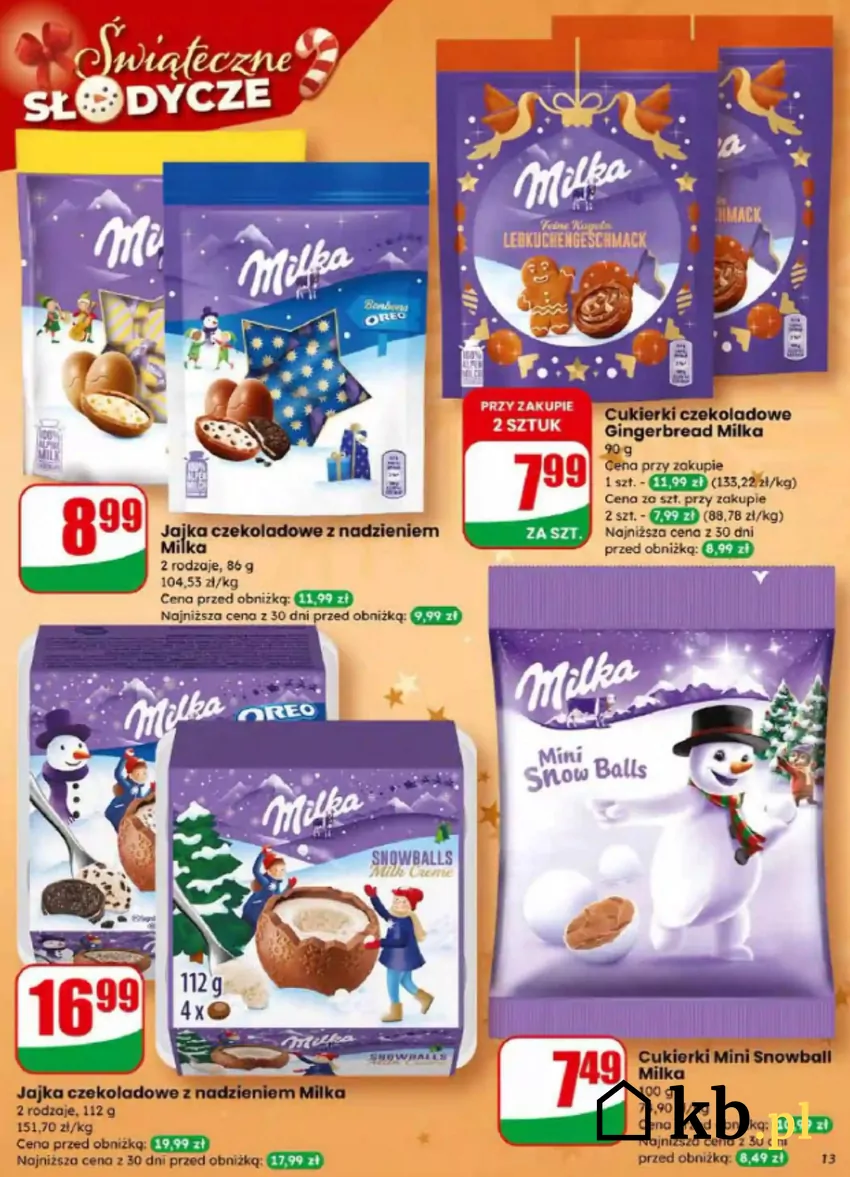 W Dino duże obniżki cen kultowych słodyczy Dino - gazetka