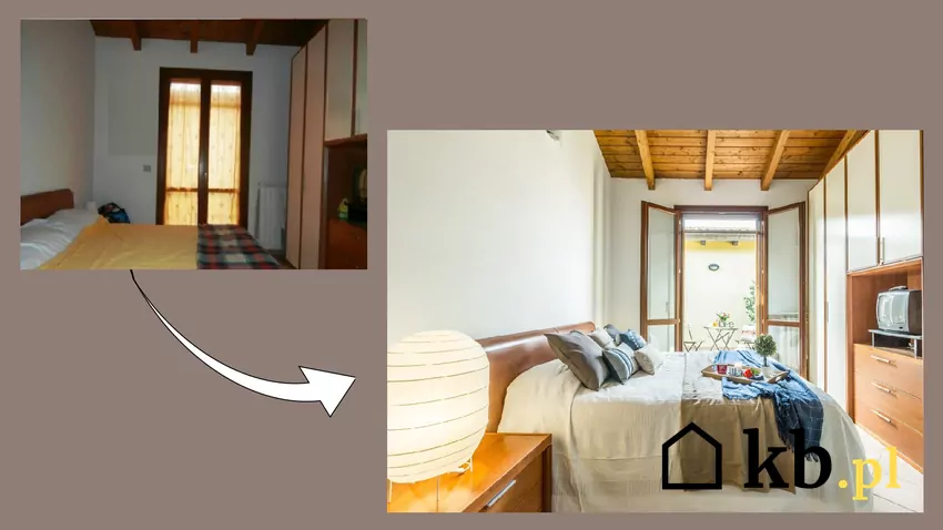 Parę drobnych zmian i sypialnia jest nie do poznania sypialnia