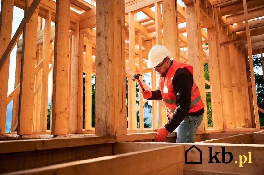 Budowa domu szkieletowego to proces wieloetapowy budowa domu szkieletowego