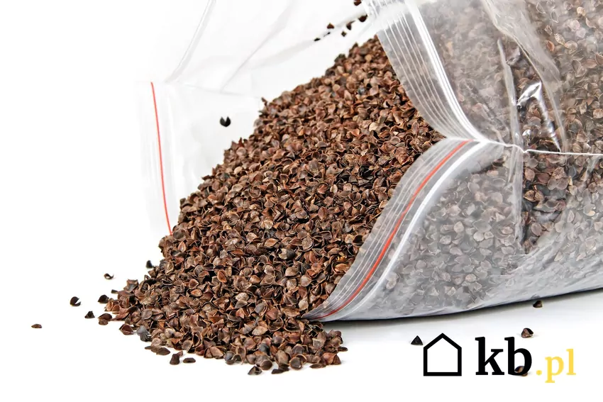 Łuski gryki w worku