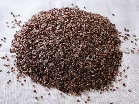 Łuski gryki zamiast pelletu