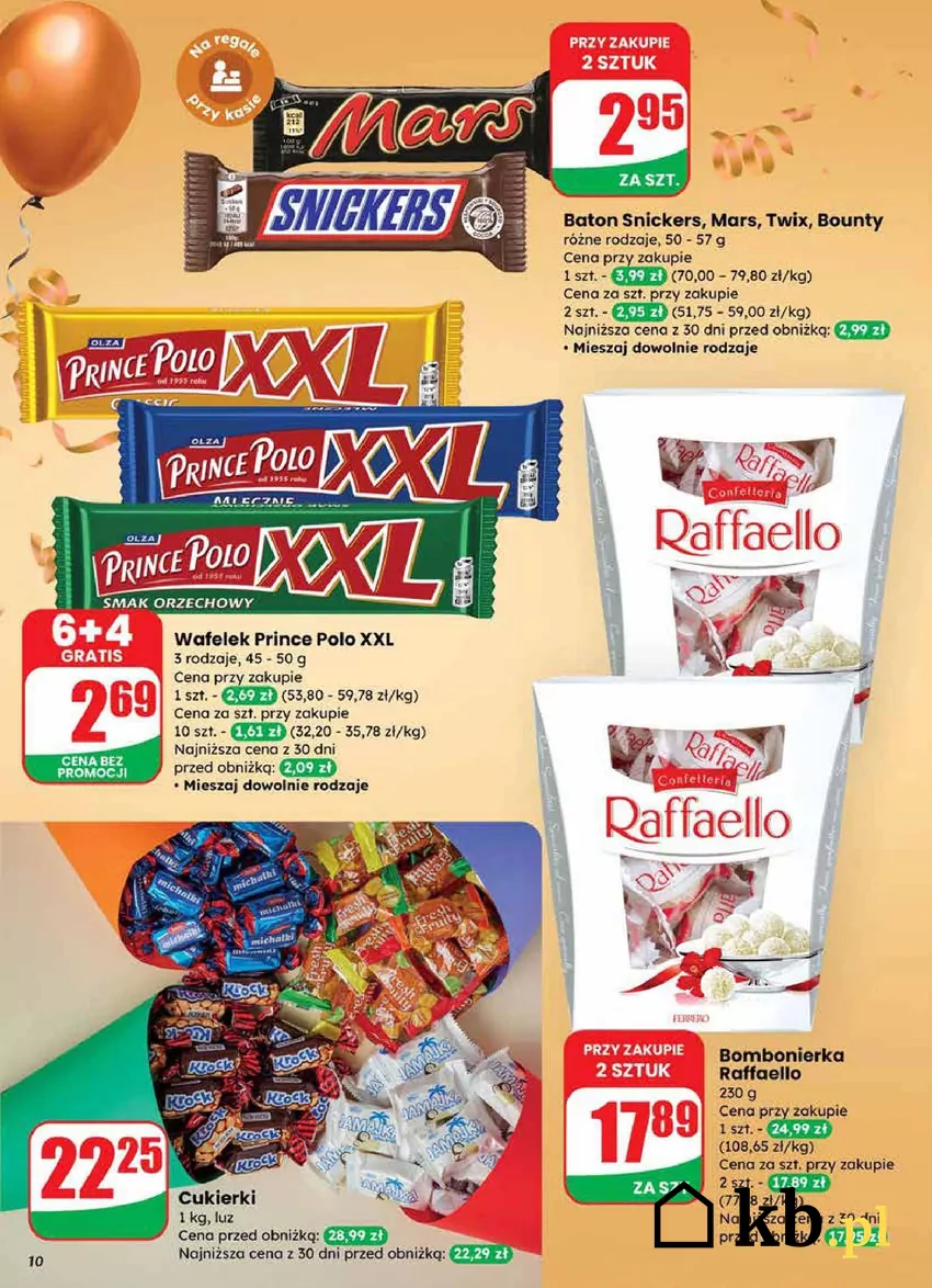 W promocji m.in. kultowe batony i bombonierki Dino - gazetka