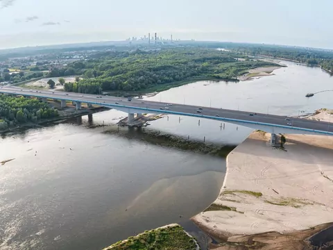 Najdłuższy most w Warszawie