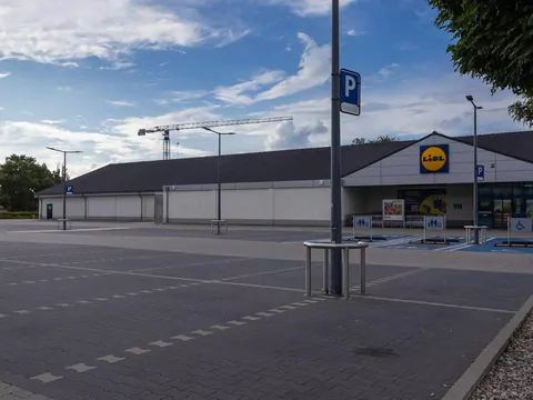 Mandat za parkowanie pod Lidlem