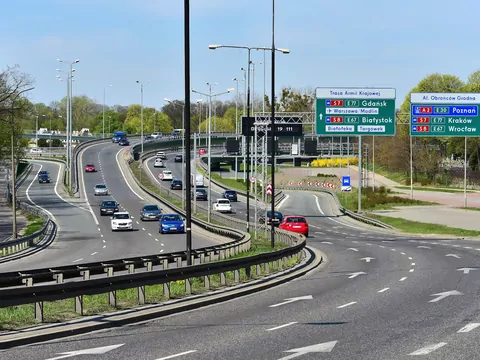 Najbardziej zatłoczona ulica w Warszawie