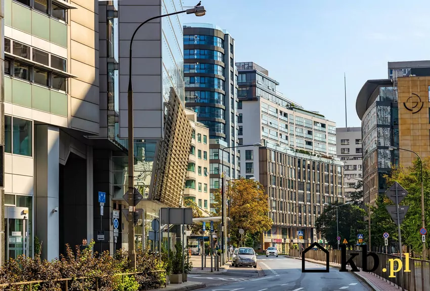 widok na ul. Grzybowską