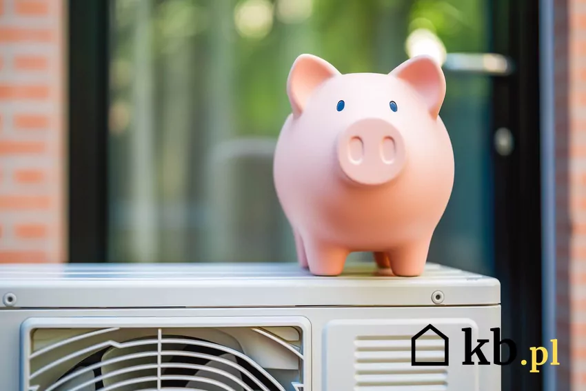 świnka skarbonka, pompa ciepła