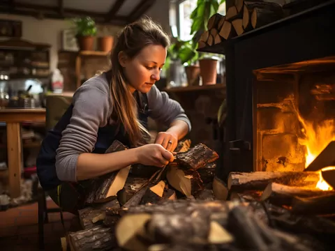 Jak sprzedawcy oszukują na drewnie kominkowym?