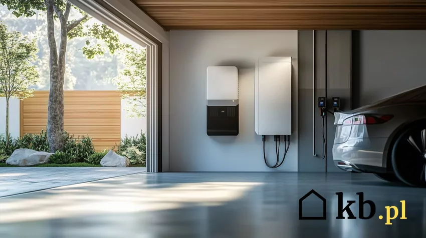 garaż, ładowarka do samochodu, magazyn energii