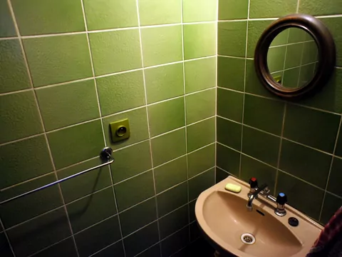 Łazienka w czasach PRL