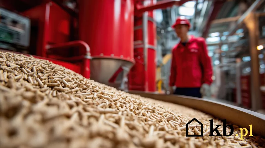 zakład produkcyjny, pellet