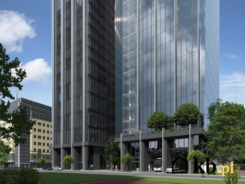 Wizualizacje ROMA Tower, w 2026 r. deweloper ma zaprezentować nowe wersje