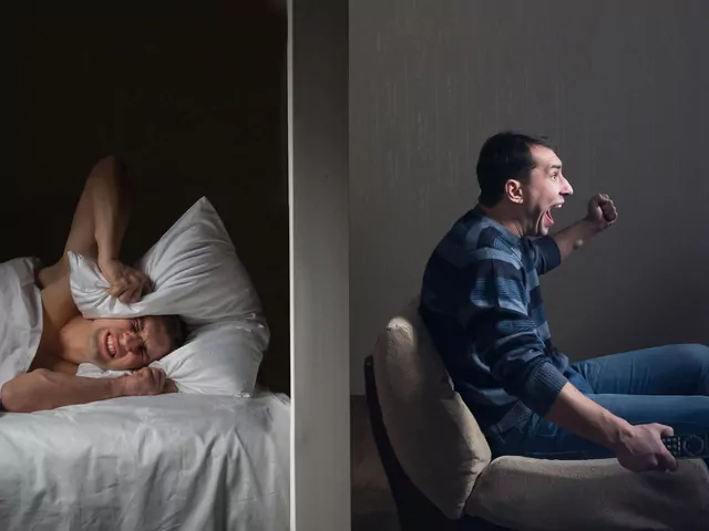 Uciążliwy hałas w mieszkaniu na doby