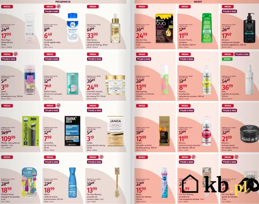 W promocji mnóstwo kultowych produktów z kategorii "Pielęgnacja" i "Włosy" Rossmann - gazetka