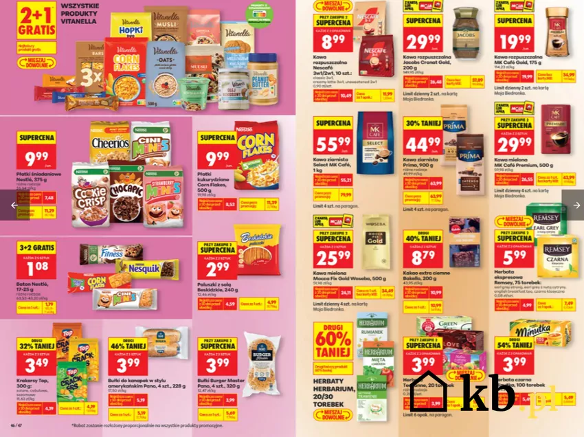 Kultowe kawy w świetnej cenie do 21 lutego Biedronka - gazetka