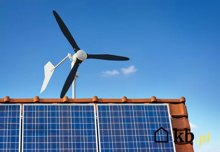 Turbina wiatrowa i fotowoltaika