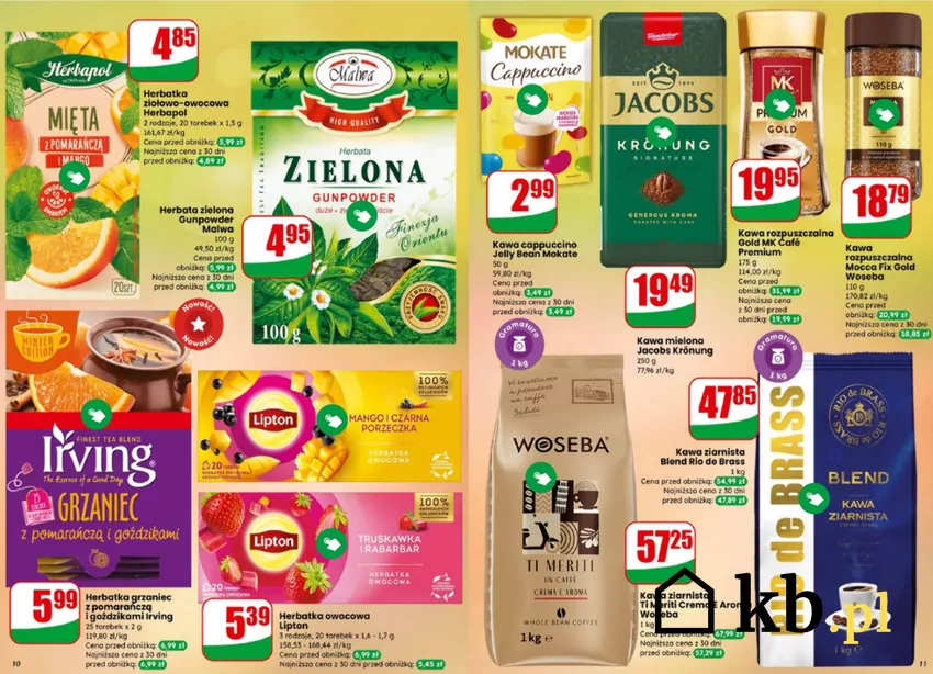 W promocji m.in. mnóstwo kultowych kaw Dino - gazetka