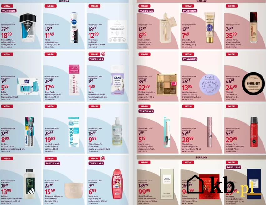 W promocji m.in. produkty do higieny i makijażu Rossmann - gazetka