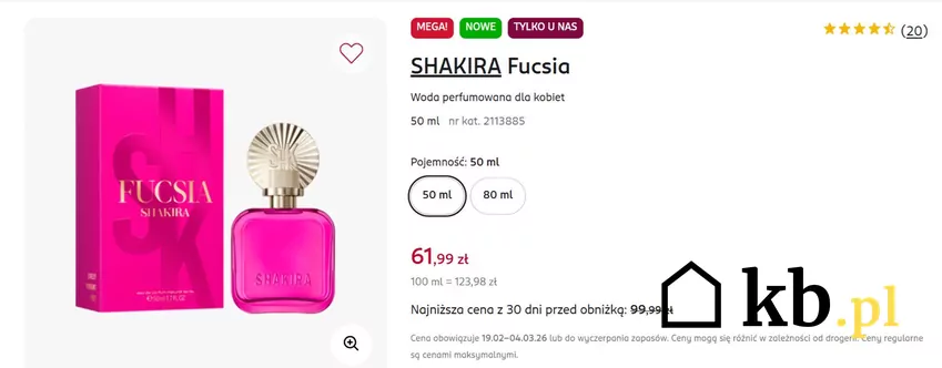 W promocji m.in. kultowy zapach dla kobiet znanej piosenkarki Rossmann - gazetka