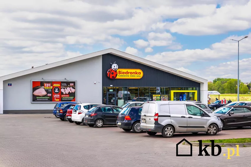 Biedronka - parking
