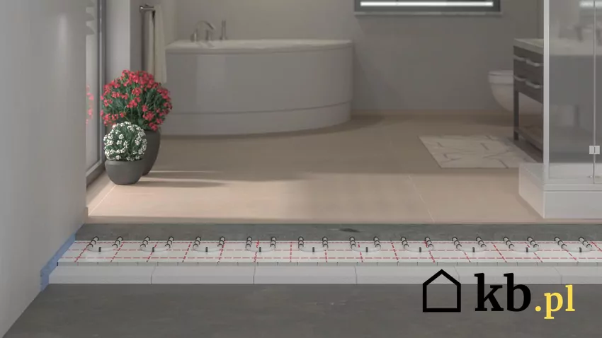 Dobrą wykładziną podłogową są płytki ceramiczne albo z naturalnego kamienia