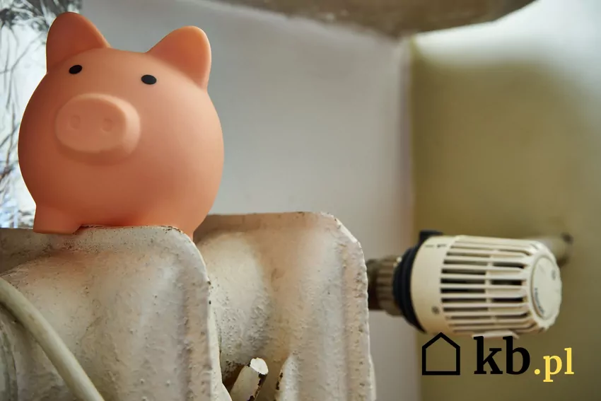 Mimo lokalnych obniżek cen ciepła mieszkańcy bloków nie mogą liczyć na oszczędności grzejnik, skarbonka