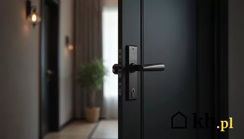 otwarte drzwi do mieszkania