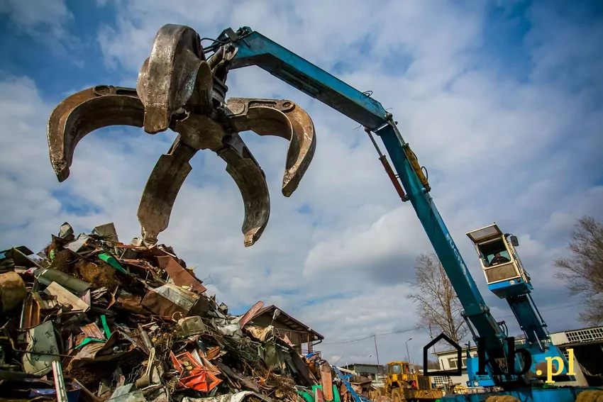 Najwyższe ceny na skupie otrzymuje się za złom czysty Punkt skupu złomu