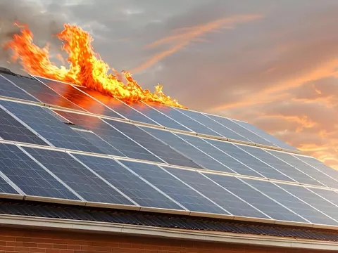 Przyczyny pożarów fotowoltaiki na dachu